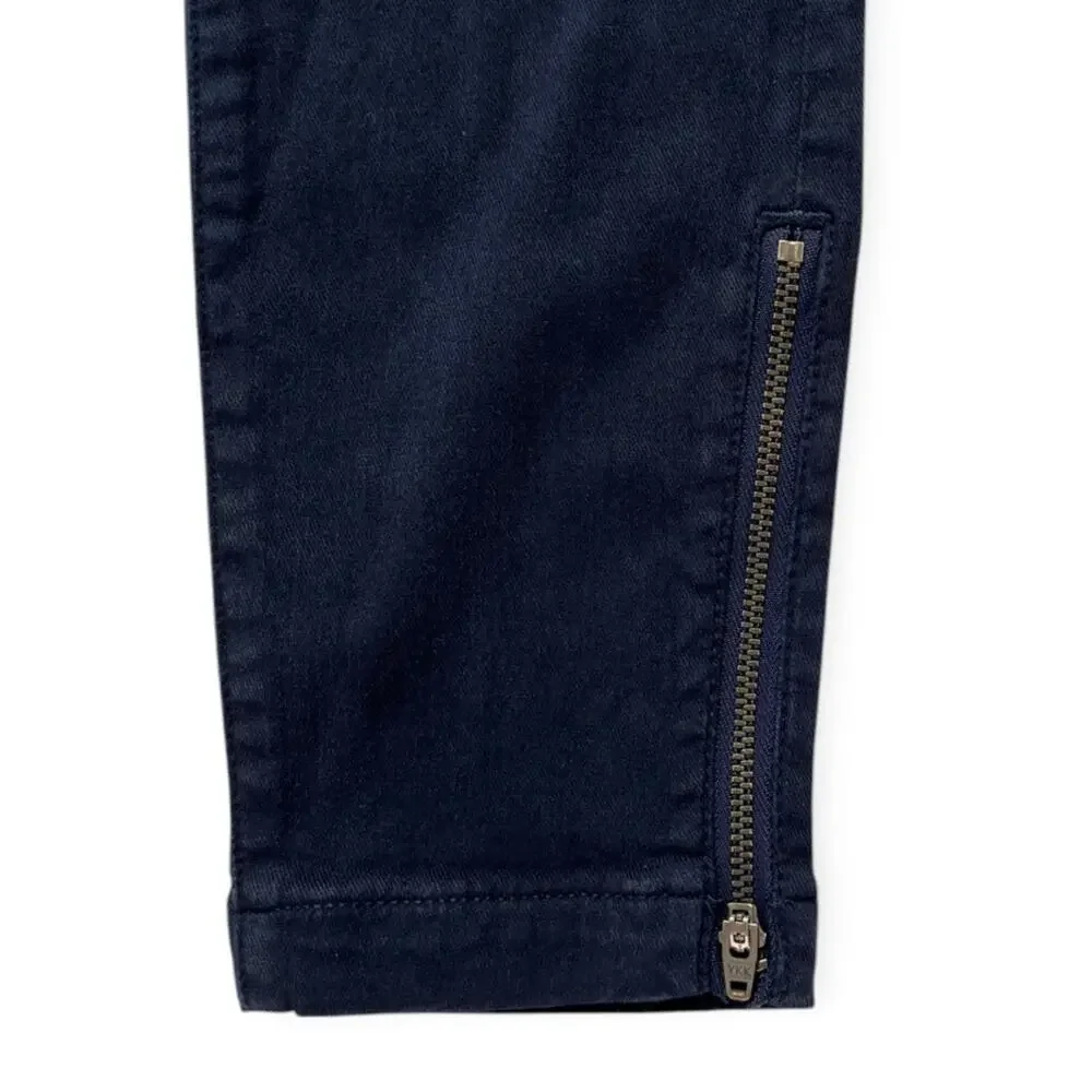 Joie Women's High Waisted Park Limited Edition Cargo Style Pant Navy - Picture 5 of 5